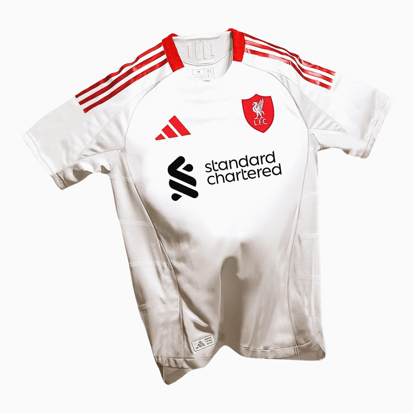 Banner de lançamento da camisa do Liverpool Away 2025/2026